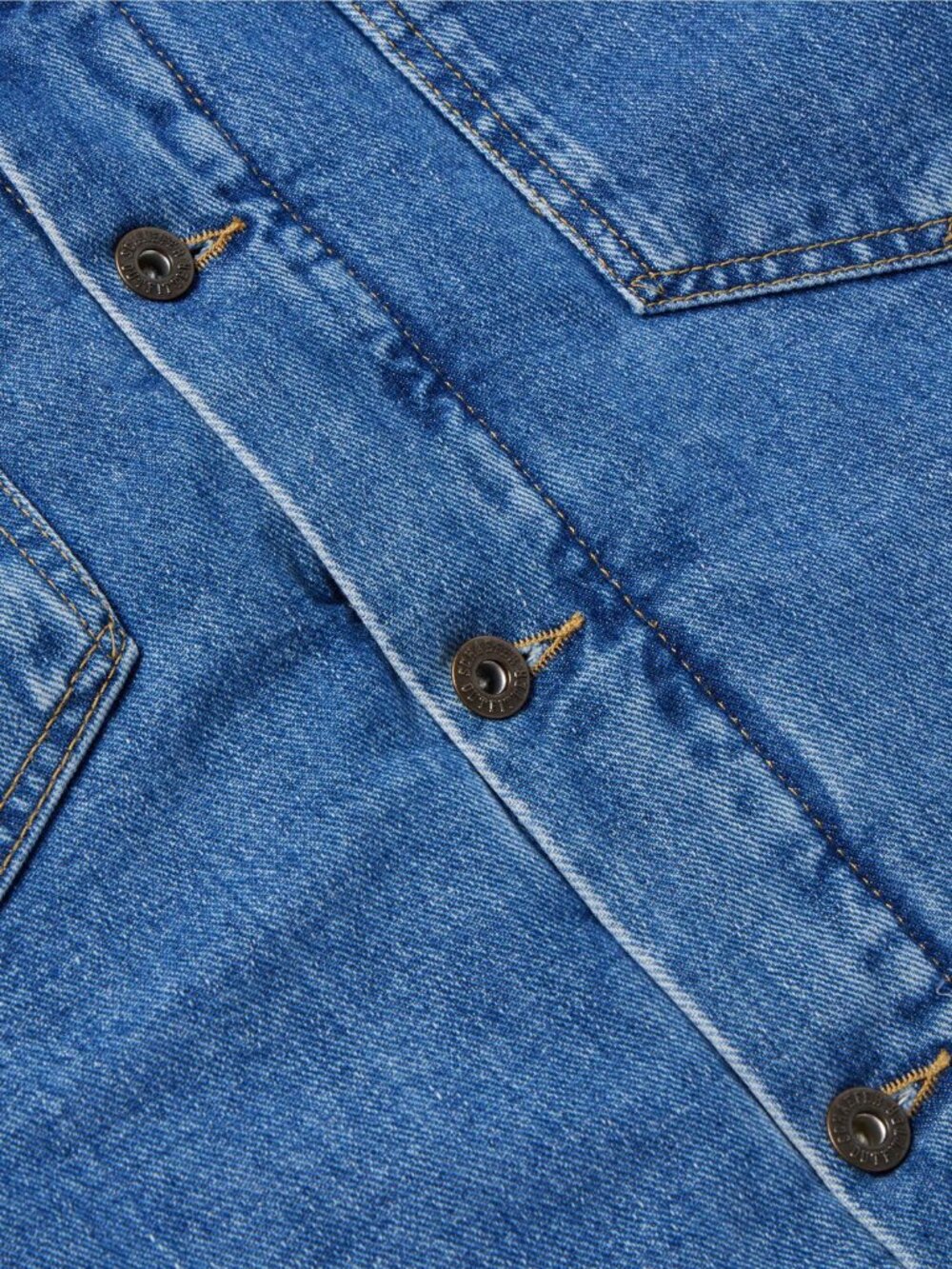 NEW Men’s Medium Schaefer Outfitter Denim Jacket fleece lining western cotton - Picture 10 of 11